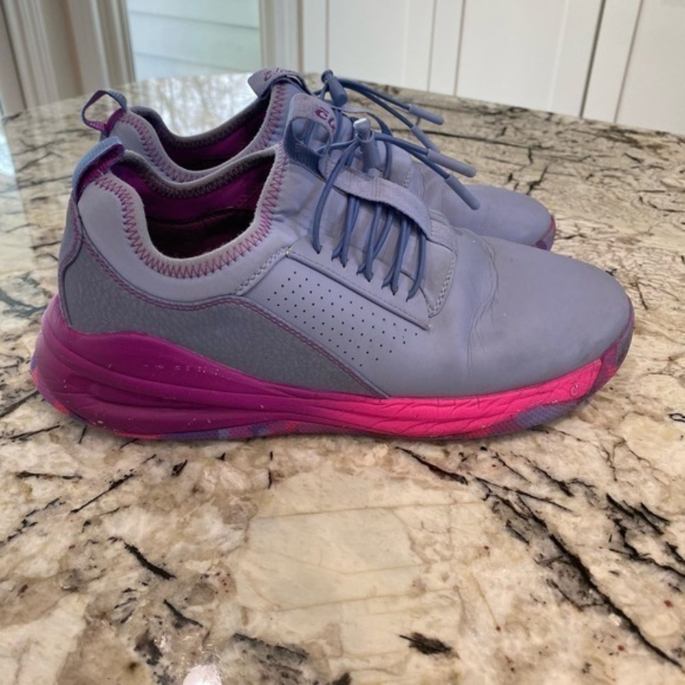 Clove Shoes for Healthcare‎ workers purple and pink - Picture 2 of 8